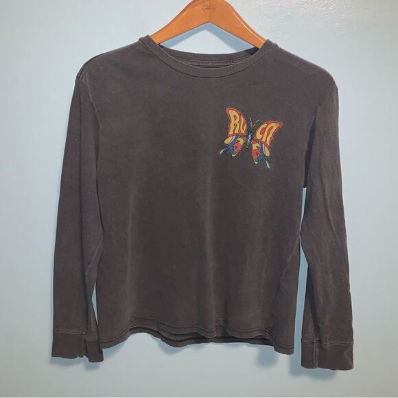 RVCA Graphic Long Sleeve XS - Picture 1 of 6